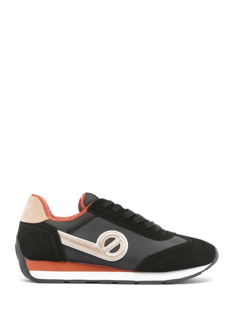 Sneakers City Run Jogger In Leather No name Black accessoires HRCA0415