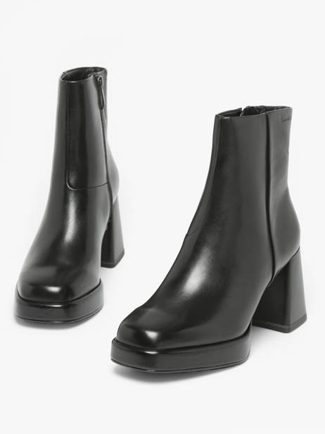 Heeled Boots In Leather Tamaris Black accessoires 41 other view 1