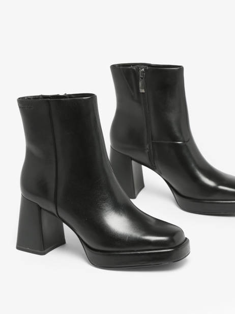 Heeled Boots In Leather Tamaris Black accessoires 41 other view 3