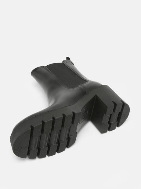 Heeled Chelsea Boots In Leather Tamaris Black accessoires 41 other view 1