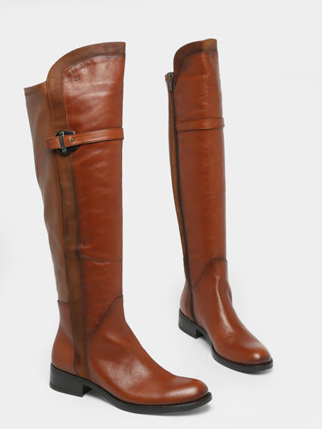 Boots Chad In Leather Dorking Black accessoires D8944 other view 2