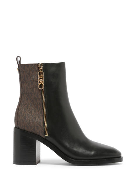 Heeled Boots Regan In Leather Michael kors Black accessoires F3RGME8L