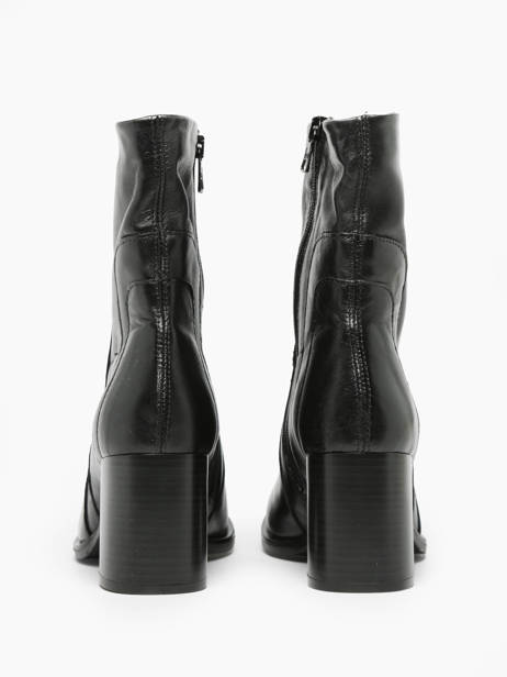 Heeled Boots In Leather Mjus Black accessoires P26206 other view 4