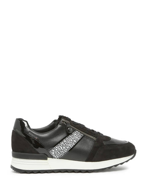 Sneakers Toscana In Leather Mephisto Black accessoires P5143867