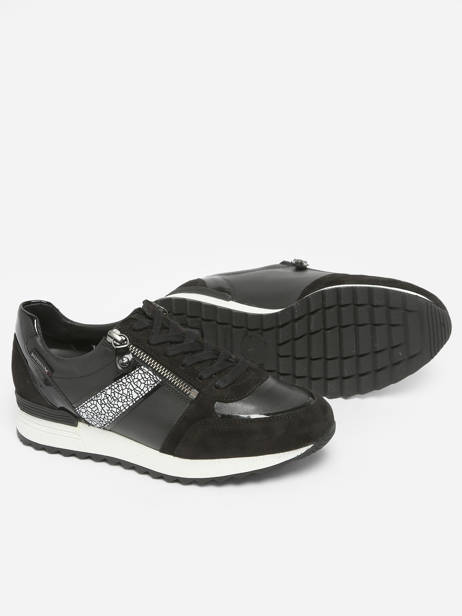 Sneakers Toscana In Leather Mephisto Black accessoires P5143867 other view 4