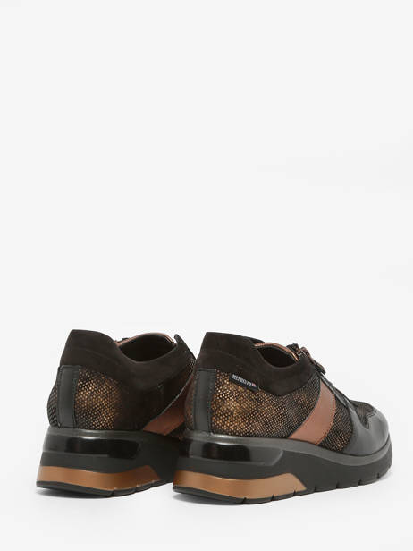 Sneakers Elisia In Leather Mephisto Black accessoires P5143739 other view 4