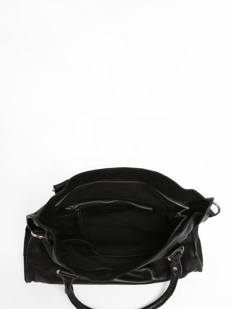 Handbag Leather Basilic pepper Black glam BGLA22 other view 3