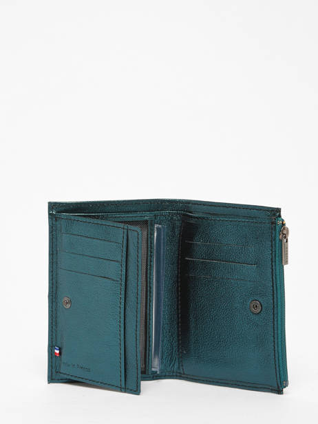 Portefeuille Leather Etincelle Irisée Etrier Blue etincelle irisee EETI619 other view 1