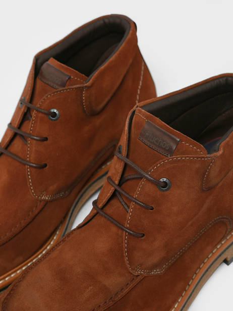 Kasper Boots In Leather Fluchos Brown men F1820 other view 1