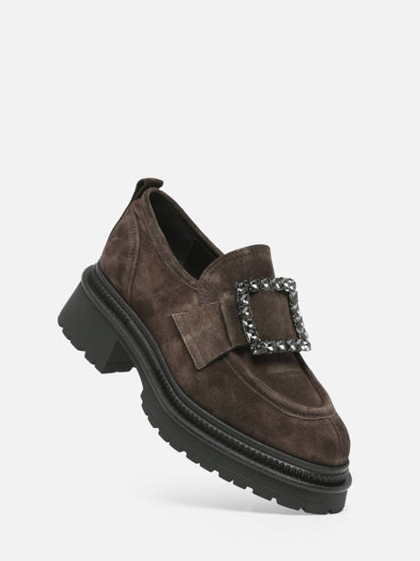 Moccasins In Leather Alpe Brown accessoires 27261134 other view 1