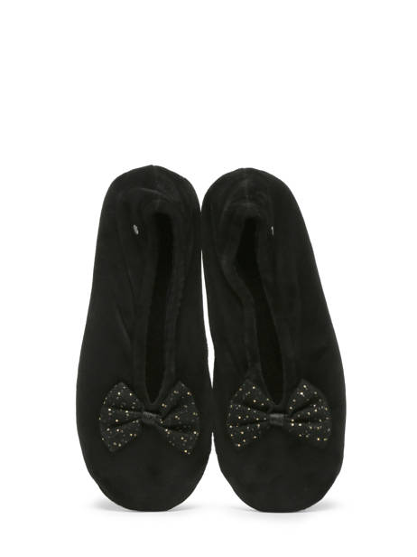 Slippers Isotoner Black accessoires 97381