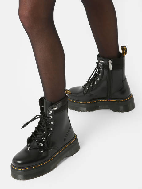Jadon Hwd Ii Butter Boots In Leather Dr martens Black accessoires 30932001 other view 2