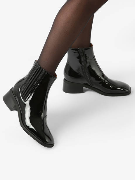 Heeled Boots Dirla In Leather Mam'zelle Black accessoires CSIXR40 other view 2