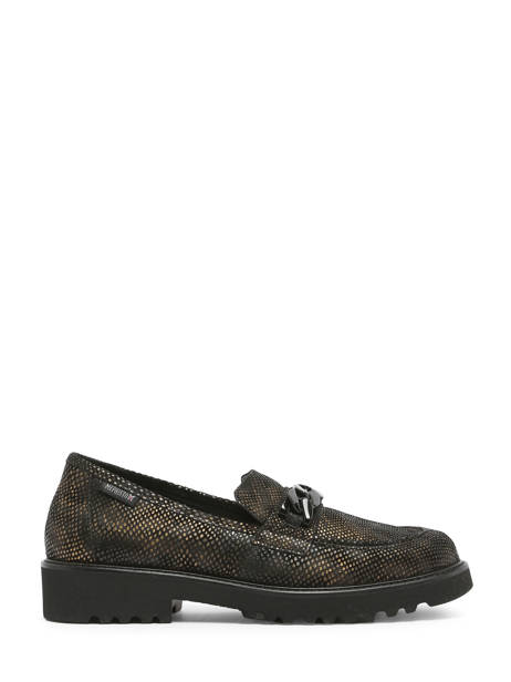 Moccasins Salka Boa In Leather Mephisto Gold accessoires P5143206