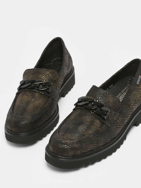 Moccasins Salka Boa In Leather Mephisto Gold accessoires P5143206 other view 1