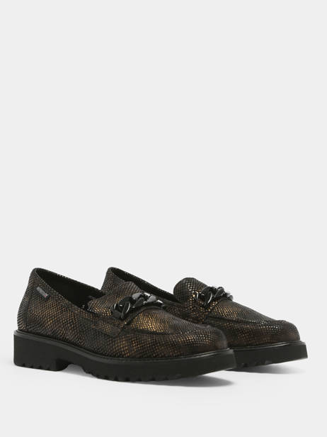 Moccasins Salka Boa In Leather Mephisto Gold accessoires P5143206 other view 3