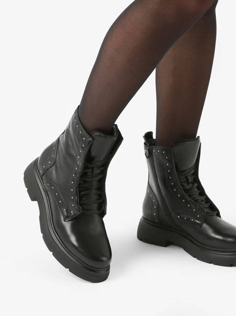 Boots In Leather Mjus Black accessoires T79205 other view 2