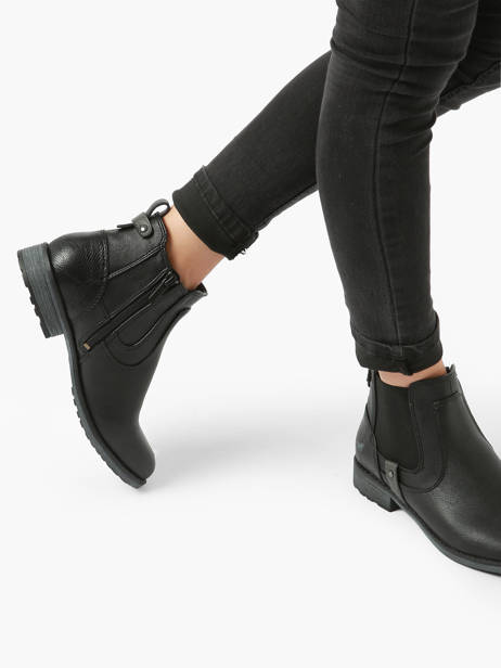 Boots Mustang Black accessoires 1265522 other view 2
