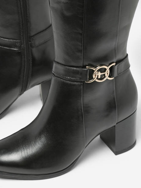 Heeled Boots In Leather Tamaris Black accessoires 41 other view 1
