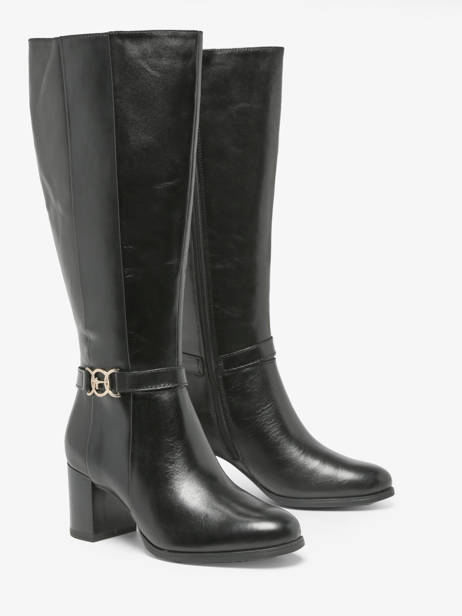 Heeled Boots In Leather Tamaris Black accessoires 41 other view 2