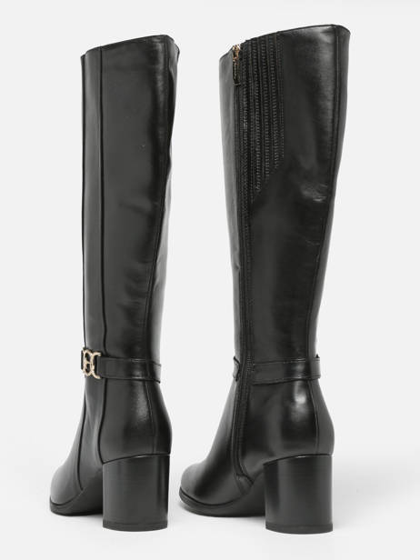 Heeled Boots In Leather Tamaris Black accessoires 41 other view 3