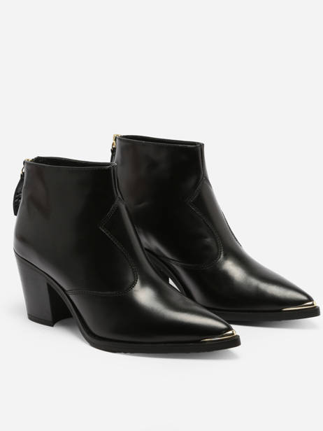 Santiago Boots Mirlo In Leather Unisa Black accessoires MIRLO other view 4