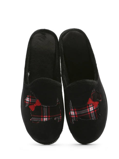 Slippers La maison de l'espadrille Black accessoires 6