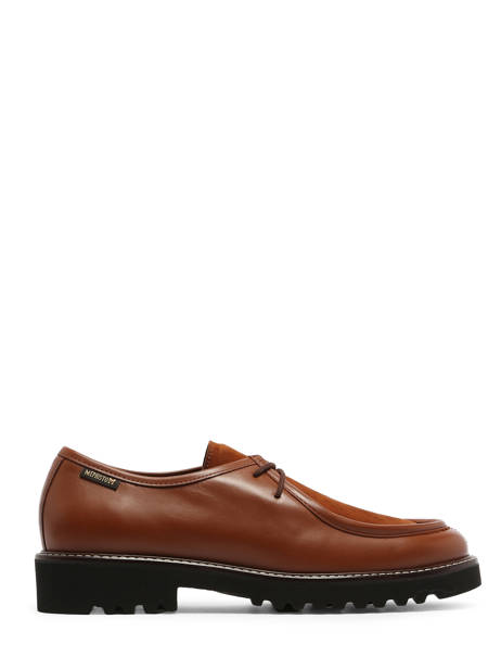 Derby Shoes Sonie In Leather Mephisto Brown accessoires P5140534