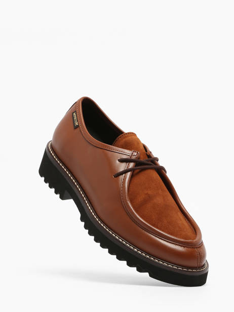 Derby Shoes Sonie In Leather Mephisto Brown accessoires P5140534 other view 1