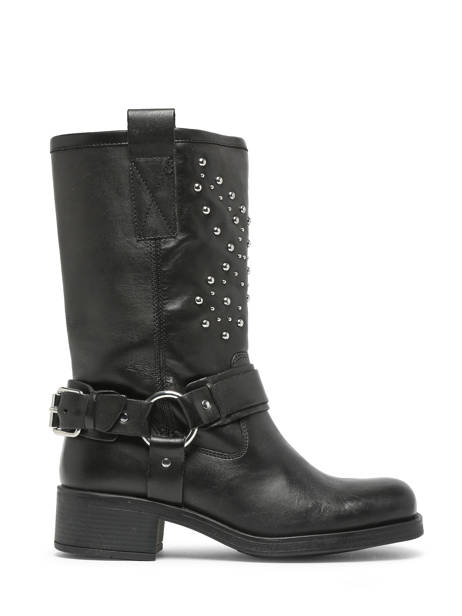 Boots Modular In Leather Ps poelman Black accessoires MODULA36