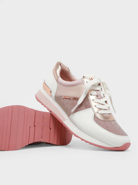 Sneakers En Cuir Michael kors Rose accessoires R4ALFS1D vue secondaire 3