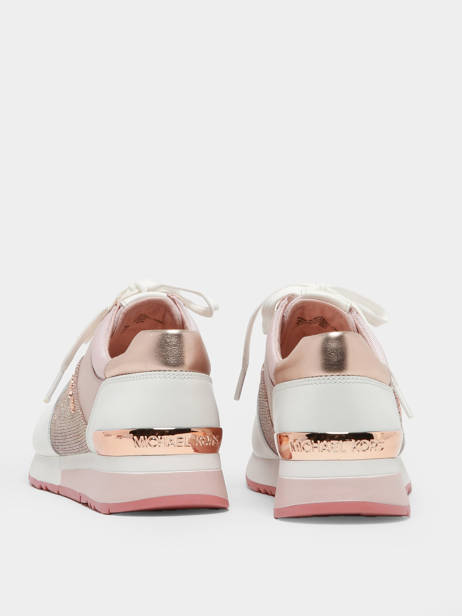 Sneakers En Cuir Michael kors Rose accessoires R4ALFS1D vue secondaire 4