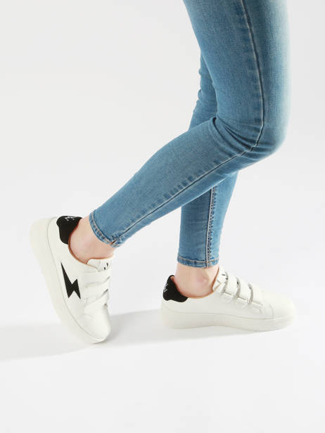 Sneakers Camelia Vanessa wu Noir accessoires BK2658NR vue secondaire 2
