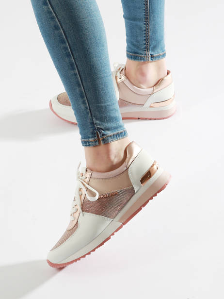 Sneakers En Cuir Michael kors Rose accessoires R4ALFS1D vue secondaire 2
