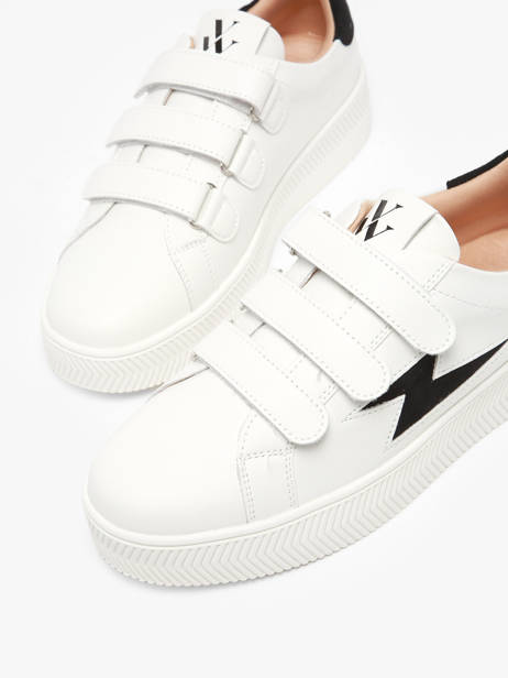 Sneakers Camelia Vanessa wu Noir accessoires BK2658NR vue secondaire 1