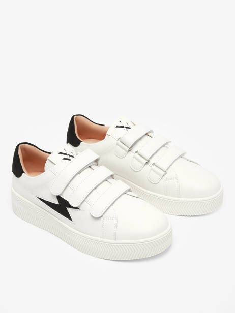 Sneakers Camelia Vanessa wu Noir accessoires BK2658NR vue secondaire 3