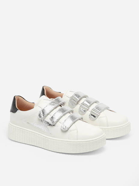 Sneakers Marilou Vanessa wu Argent accessoires BK2387AG vue secondaire 3