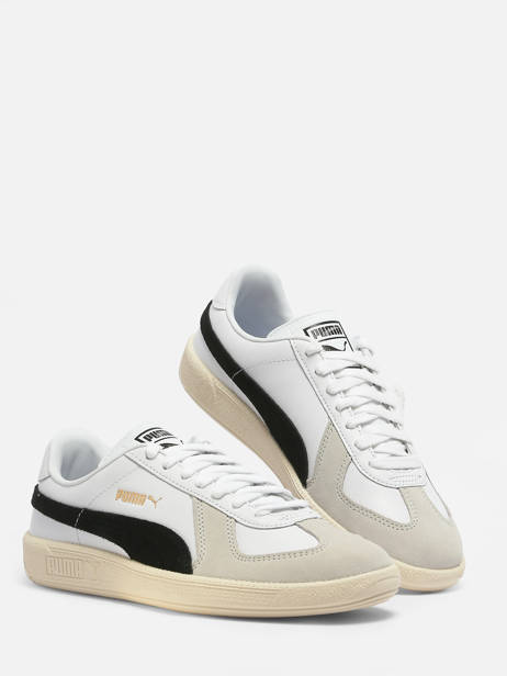 Sneakers Army Trainer In Leather Puma White accessoires 38660701 other view 3