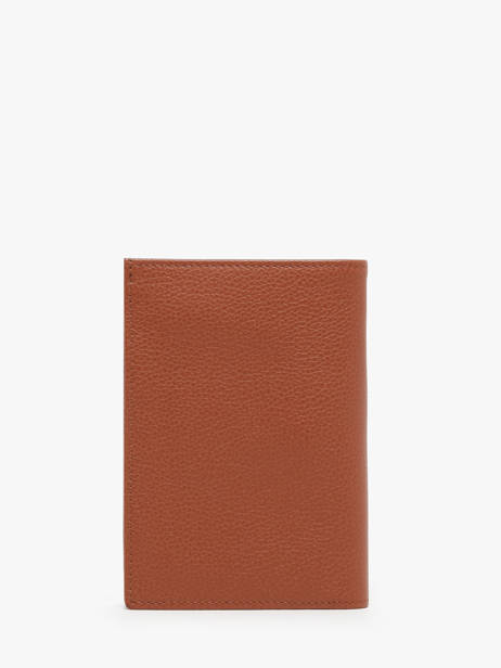 Wallet Madras Leather Etrier Brown madras EMAD442 other view 3