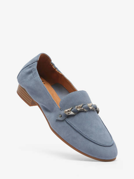 Mocassins Zanga En Cuir Mam'zelle Bleu accessoires CSIRK28 vue secondaire 1