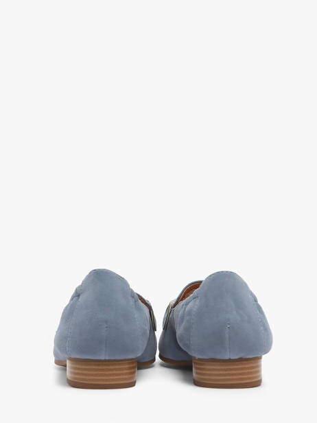 Mocassins Zanga En Cuir Mam'zelle Bleu accessoires CSIRK28 vue secondaire 3