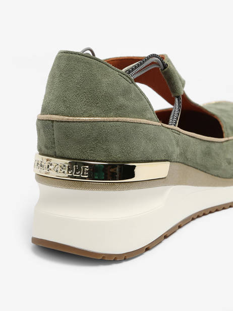 Sneakers Vasas In Leather Mam'zelle Green accessoires CSIJK66 other view 1
