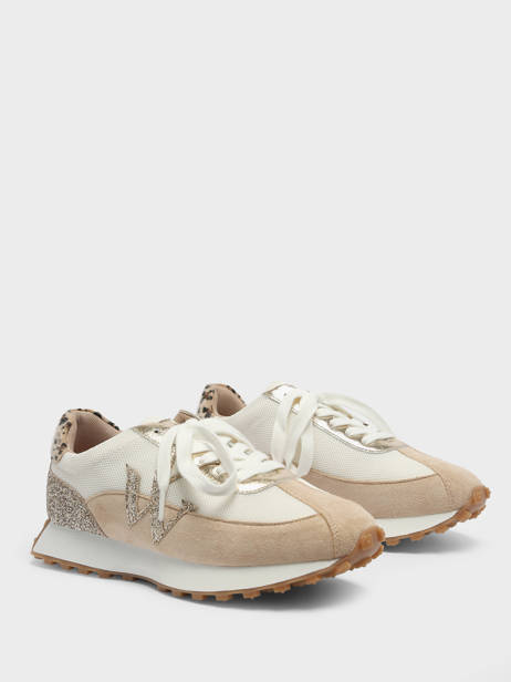 Sneakers Faustine Vanessa wu Beige accessoires BK2655BG vue secondaire 3