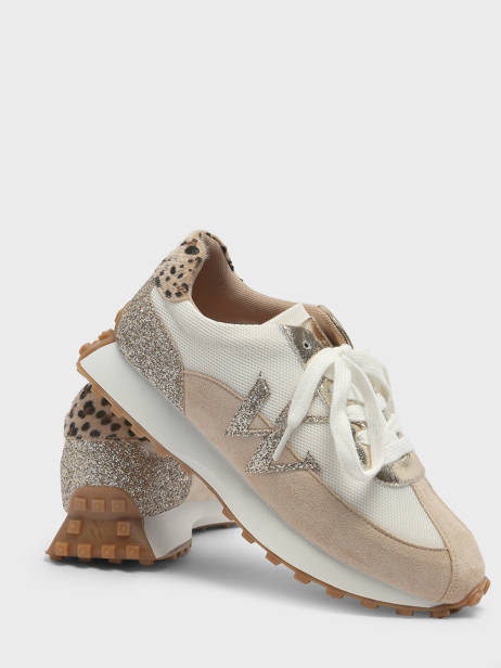 Sneakers Faustine Vanessa wu Beige accessoires BK2655BG vue secondaire 4