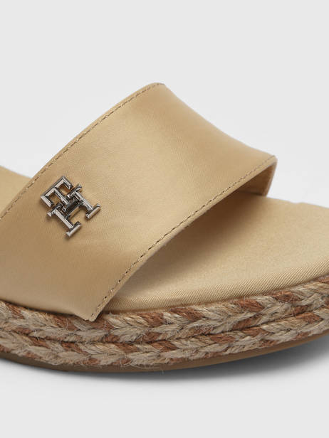 Platform Sandals Tommy hilfiger Beige accessoires 7913ACR other view 1