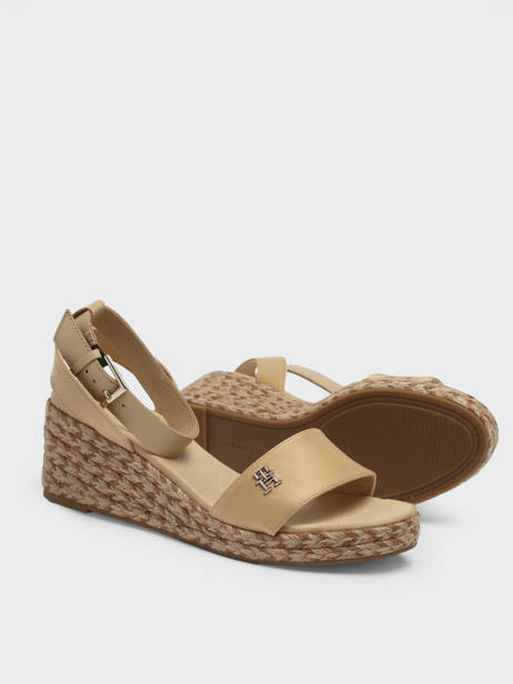 Platform Sandals Tommy hilfiger Beige accessoires 7913ACR other view 2
