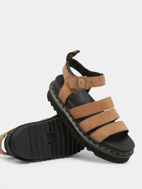 Sandals Blaire In Leather Dr martens Brown accessoires 31735439 other view 1
