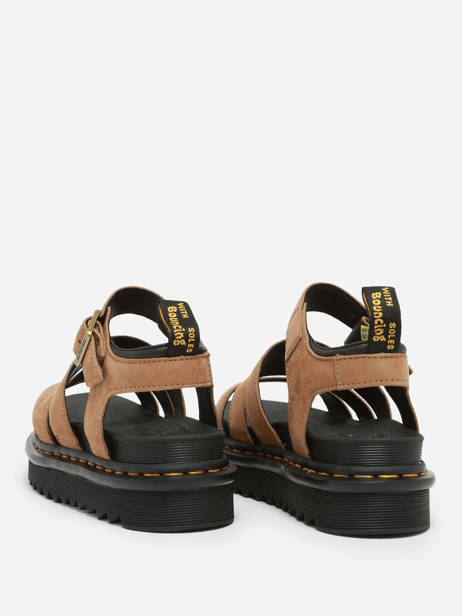Sandals Blaire In Leather Dr martens Brown accessoires 31735439 other view 4