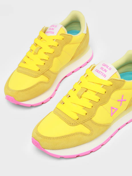 Sneakers Sun68 Jaune accessoires Z34201 vue secondaire 3