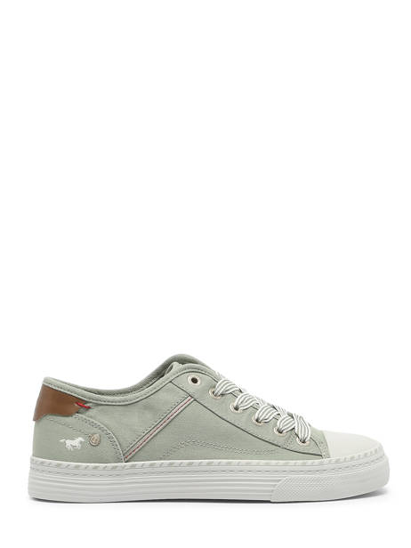 Sneakers  Mustang Vert accessoires 1376303